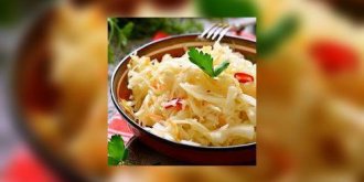Saumon a la choucroute