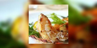 Langouste aux haricots coco