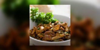 Poelee de girolles en persillade