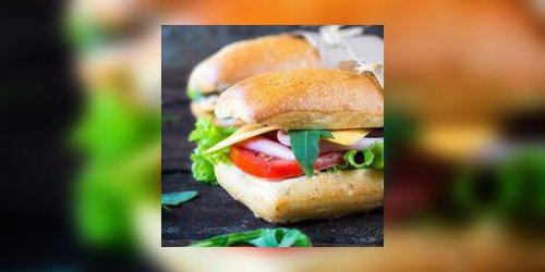 Sandwich rosbif-salade