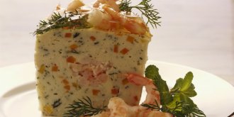 Terrine de yaourt aux fruits de mer
