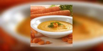 Veloute de carottes au gingembre