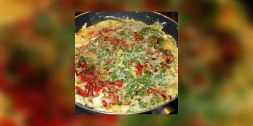 Omelette a la provencale
