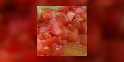 Tartare de tomate a l-estragon