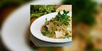 Risotto aux herbes