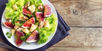 Salade aux figues fraiches