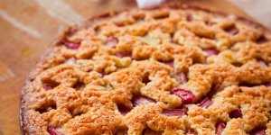 Recette de grand chef : la tarte a la rhubarbe d-Alain Ducasse