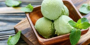 Sorbet menthe maison