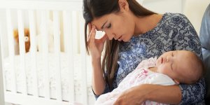 Les douleurs apres l’accouchement favoriseraient la depression post-partum