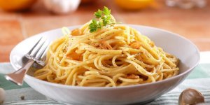 Spaghetti aux praires