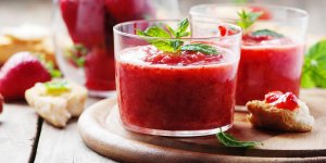 Coulis de fraises au miel