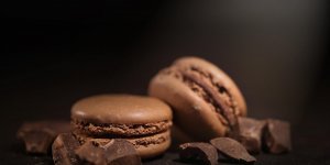 Macarons au chocolat