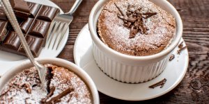 Souffles au chocolat