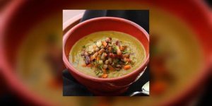 Potage de legumes au celeri et aux lentilles