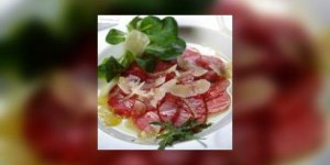 Carpaccio de canard 