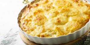 Gratin d-oignons et pommes de terre