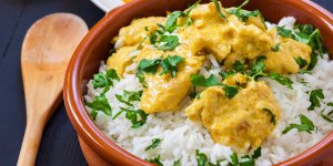 Curry poulet pomme 