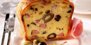 Cake aux olives