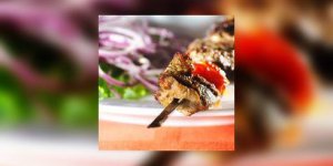 Brochettes d-agneau kebab