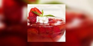 Aspic de fraises