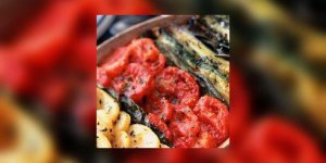 Tomates gratinees aux herbes