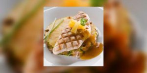 Poulet creole a l-ananas