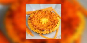 Tarte aux carottes et au gingembre