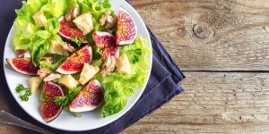 Salade aux figues fraiches