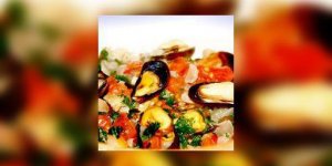 Moules marinieres aux petits legumes