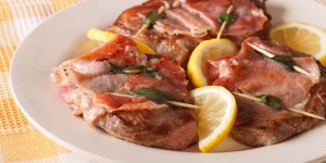 Saltimbocca a la creme