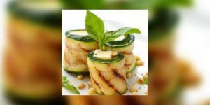 Roulades de courgettes 