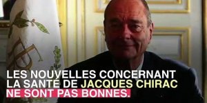 Jacques Chirac atteint d-amnesie severe il ne reconnaitrait plus personne