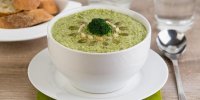 Mousse de brocoli au basilic