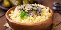 Millet aux champignons