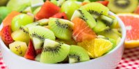 Salade de kiwis et d'oranges