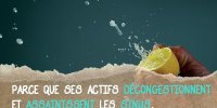 Le citron contre la sinusite