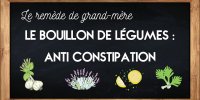 Contre la constipation : le bouillon de légumes