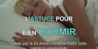 Le conseil pour bien dormir