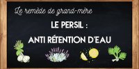 Le persil, anti-rétention d'eau