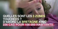 Grippe : l'épidémie sévit dans trois régions