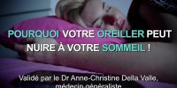 Votre oreiller peut nuire à votre sommeil