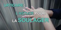 L'astuce pour soulager l'urticaire