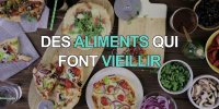 3 aliments qui font vieillir