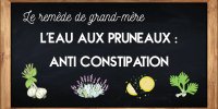 L'eau de pruneaux contre la constipation