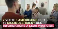 Plus de 70% des patients mentent à leur médecin