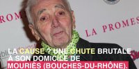 Charles Aznavour hospitalisé une deuxième fois