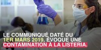 Jambon nouvelle contamination à la listeria