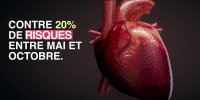 Crise cardiaque : plus de risque de décès en hiver
