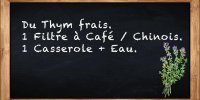 Le thym contre la gingivite