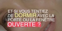 Sommeil : dormir la porte ouverte ou fermée ?